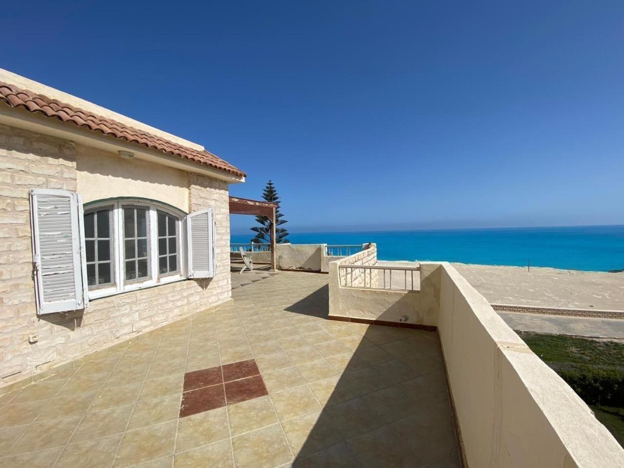 Beachfront Chalet In Green Beach, North Coast Villa El-Alamein Eksteriør billede