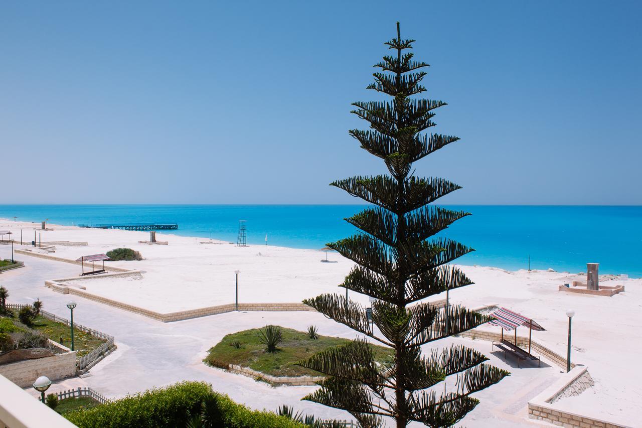 Beachfront Chalet In Green Beach, North Coast Villa El-Alamein Eksteriør billede